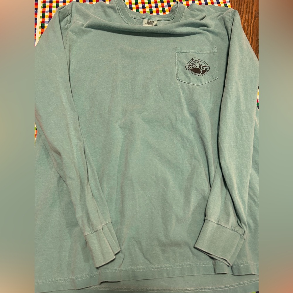 Old row Long Sleeve  Shirt with Pocket Logo Forrest L